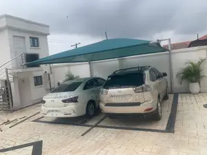 Green Carport for Two Cars and Can Also Made to Your Taste.
