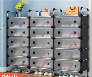 Shoe Rack Storage Cabinet With Cover