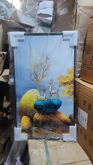 Wall Acrylic Crystal Vertical Imported Frame Wall Decoration 40cmx70cm