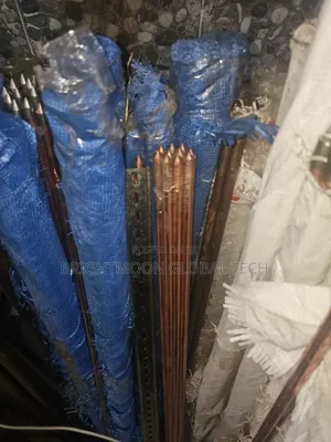 Copper Earth Rod , Threaded Type
