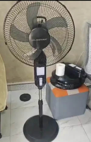 Solar Rechargable Standing Fan 16 Inches
