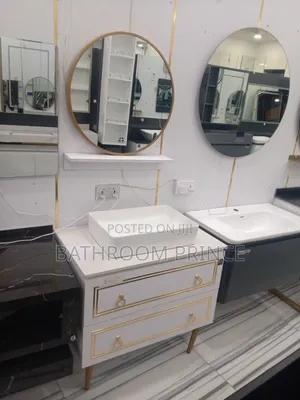 Basin Carbinet With Mirror And Shelf