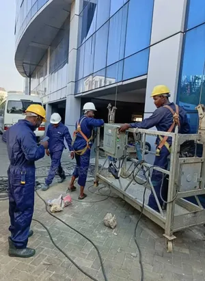 Facade Cleaning, High-rise Facade Cleaning