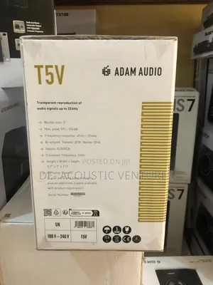 Adam Audio T5v Five Inches Studio Monitor