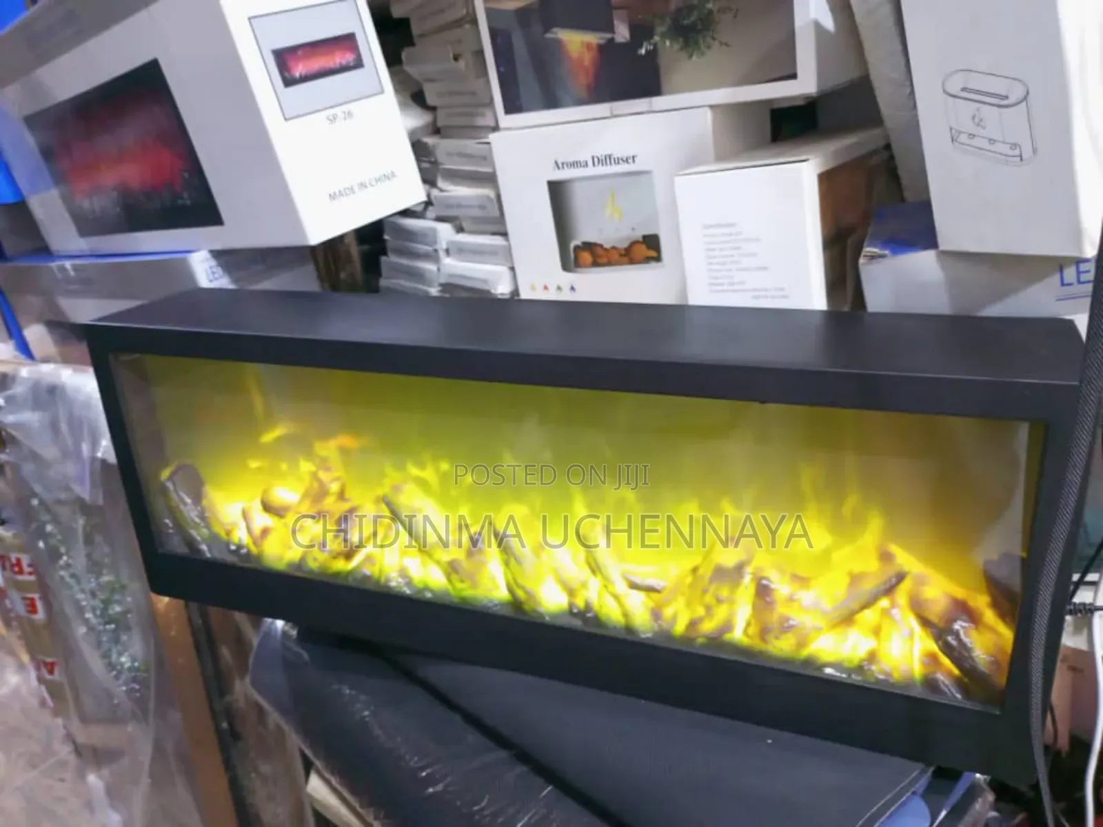 Multi Coloured Led Fireplace Lights