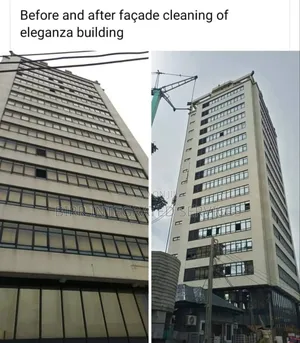 High Rise Building Facade Cleaning Pro