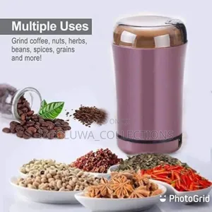 Electric Spice Grinder | Multi-Use Grinder for Beans, Nuts, Grains