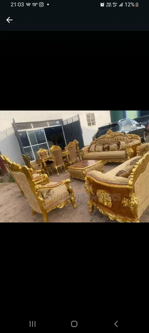 Turkish Sofas And It's Dinning Set
