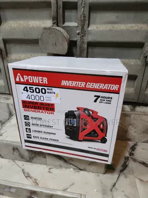 4.5kva Ipower Inverter Generator Set With Low Petrol Consumption.
