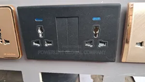 13amps Double Socket for Homes/ Restaurants/ Offices/ Hotels/ Lounges