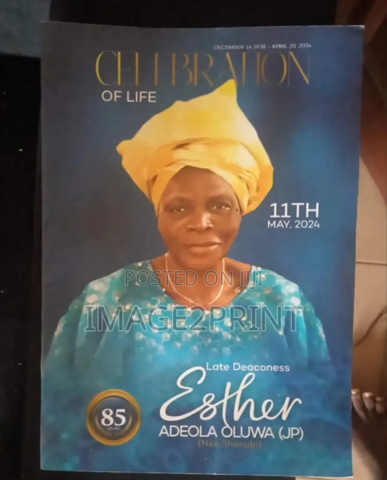 Funeral Program Printing