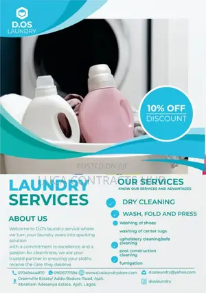Cleaning and Laundry Service