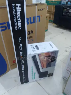 Hisense Ax5125h 500w 5.1.2 Dolby Atmos Soundbar Wireless Subwoofer