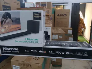 Hisense Ax3100q 3.1 Channel 500w Dolby Atmos Wireless Subwoofer Soundb