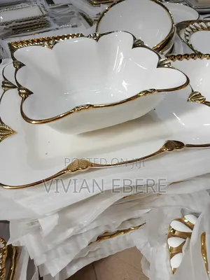 24pcs Quality Breakable Side Plate and Bowl