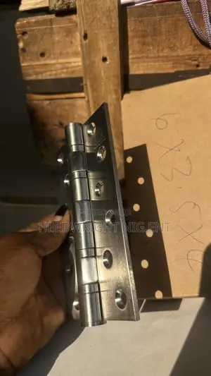 S-Steel “6”X3.5x”4” Heavy Duty Security Door Hinges