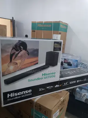 New Arrival Hisense Ax3100q 500w Wireless Subwoofer Soundbar System