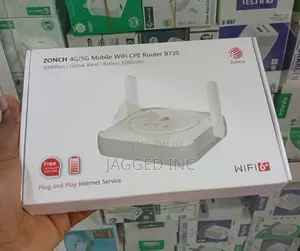Zonch 4g Mobile Wifi Cpe Router B720 With 5200mah Battery