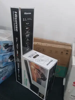 New Hisense Ax3100q Soundbar - 500w Power, Dolby Atmos Dts:X
