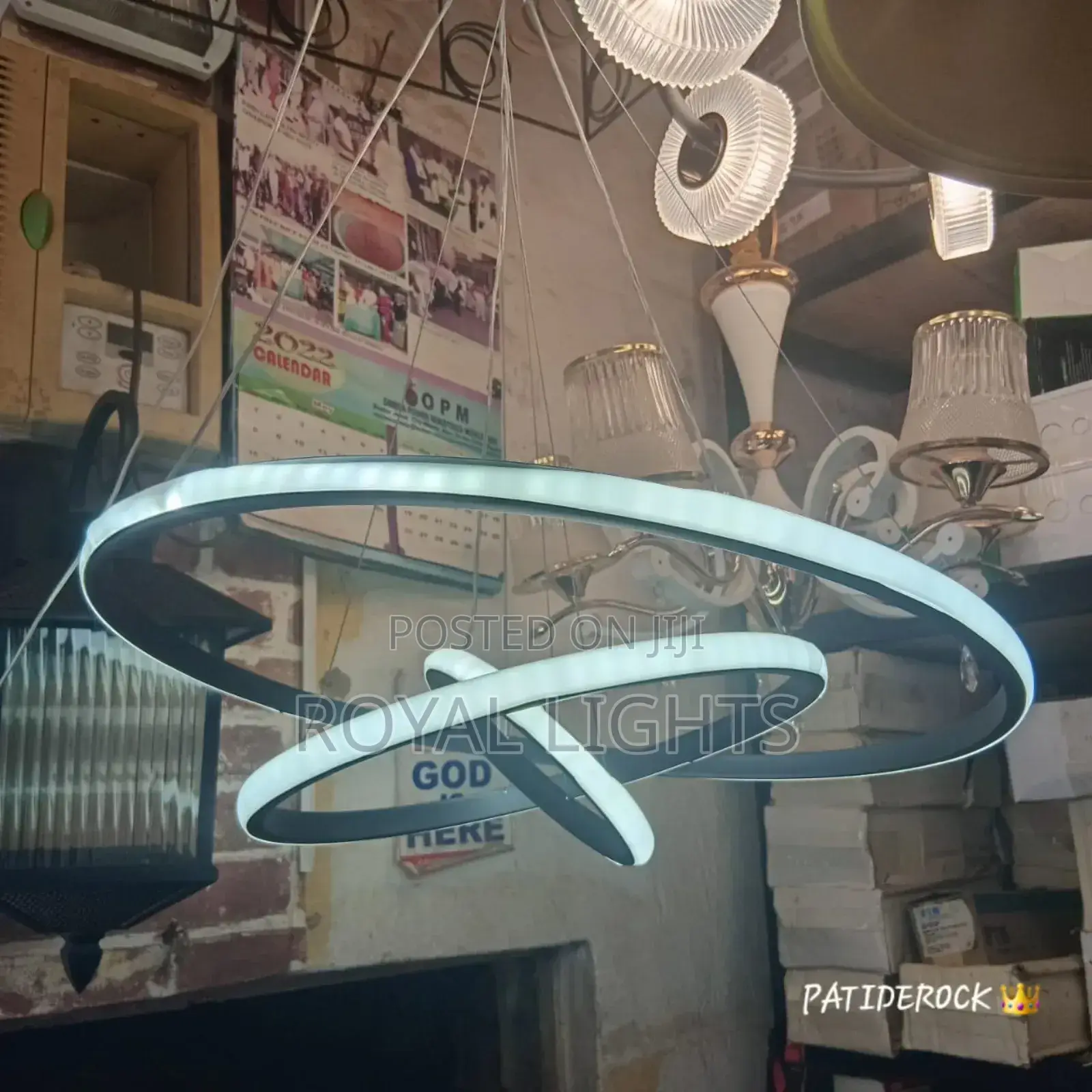 3 Ring Chandelier