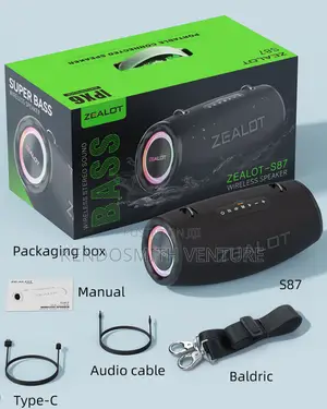 Zealot S87 80w Powerful Bluetooth Speaker