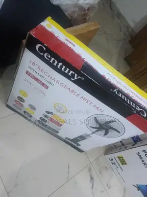 The Ultimate 18-Inch Rechargeable Floor Fan With Mist Cooling