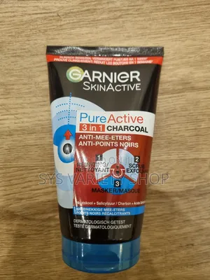 Garnier Skinactive Pureactive 3 in 1 Charcoal Scrub