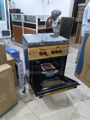 Maxi 3 Gas 1 Electric Wood Cooker Button Ignition Oven