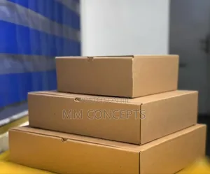Brown Cartons - Corrugated Boxes - Box for Snacks, Grilled Food Etc.