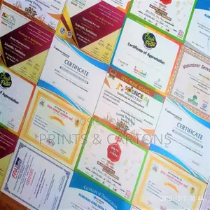 Certificate Printing for Schools