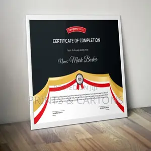 Certificate Printing for Events