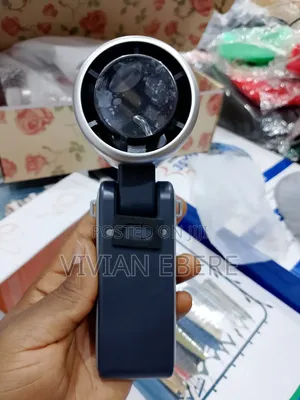 Bladeless Mini Hand Fan With Rope