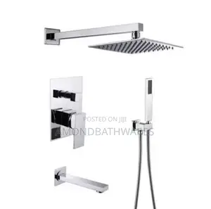 Chrome 5ways Conduit Shower Set