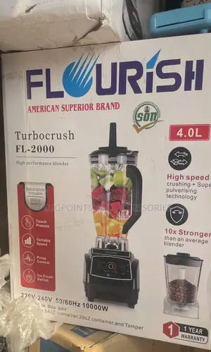 Flourish Turbo Crush Blender
