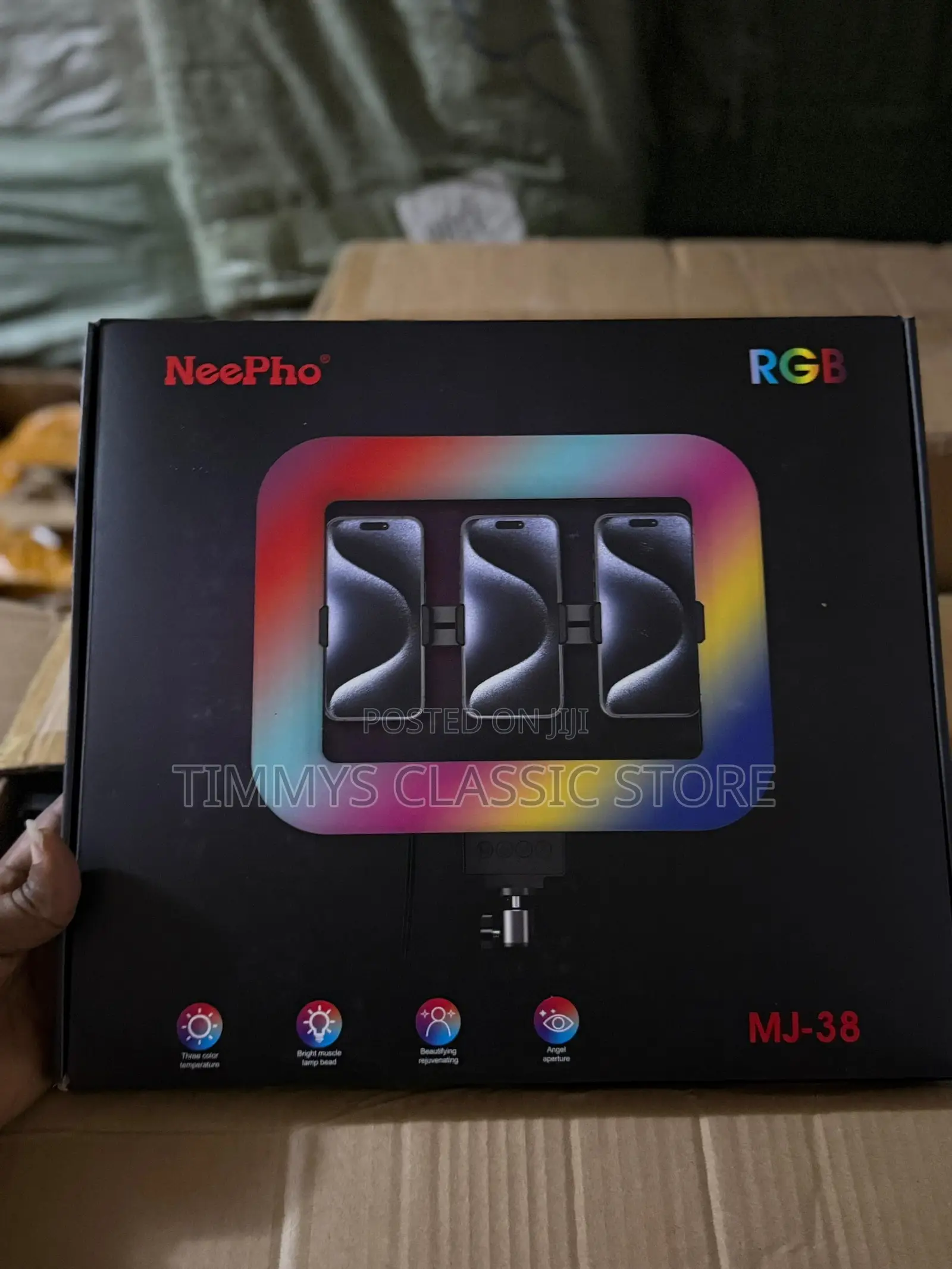 Neepho Mj-38 RGB Ringlight