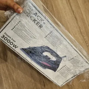 Black+Decker Steam Iron for Clothes 3000w