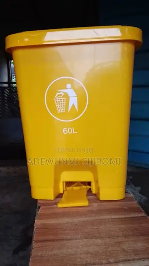 Durable Plastic Waste Bin – Ideal for Home Office