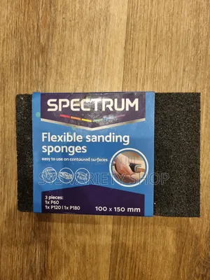 Spectrum Flexible Sanding Sponges 3pcs