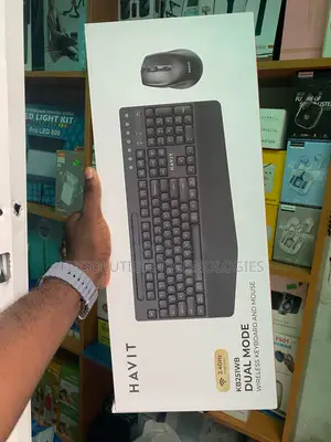 Havit Kb251wb Dual Mode Wireless Keyboard and Mouse Combo