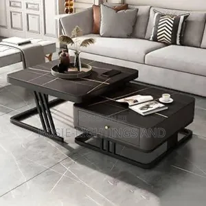 Square 70cm Coffee Center Table ( Extendable Design)