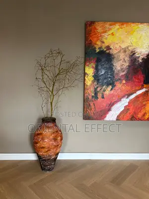 Sunset Vassari Planter Styled With Natural Twigs | Elegant Home Decor