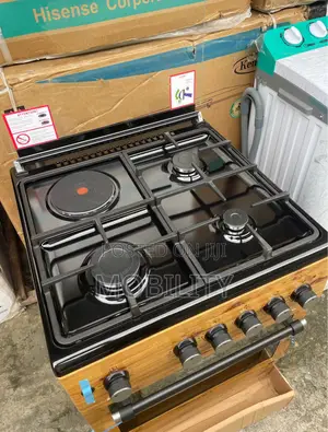 Maxi Plus Gas Cooker 3gas With 1 Electric ,Oven,Grill and Microwave