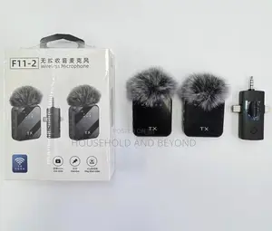 High Quality F11-2 Lavalier Mic 3 in 1 Universal Receiver