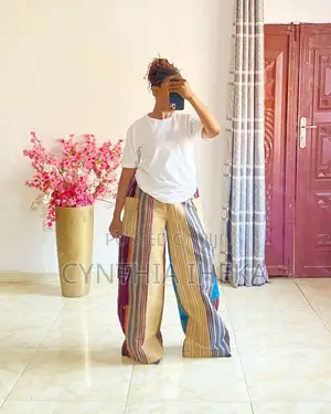 Aso Oke Cargo Trouser
