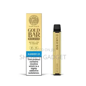 Gold Bar Reload Pod Kit
Prefilled Pod Kit, 500mah Battery