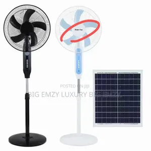 16 Inches Solar and Rechargeable Floor Fan .