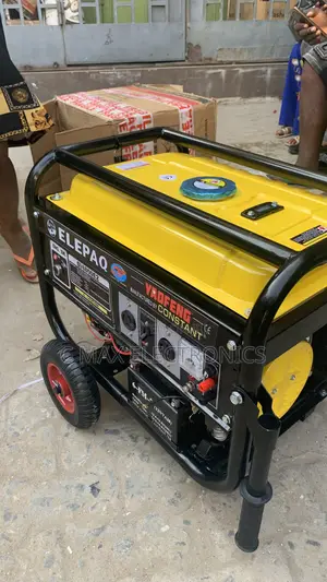 Elepaq 4.5kva Key Petrol Generator 100% Copper Coil