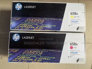 Hp 658 Laserjet Toner Geniue Black Magenta Cyan Yellow