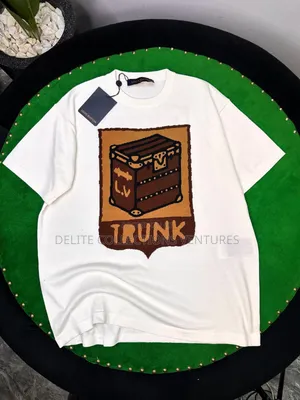 *2026 Louis Vuitton Graphic Short-Sleeved Crewneck*