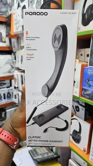 Porodo Classic Retro Phone Handset